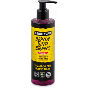 Beauty Jar BLONDE WITH BRAINS - šampūnas blondinėms 250ml